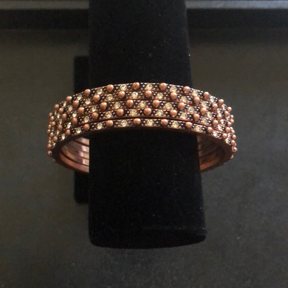 Rose gold bracelet set!